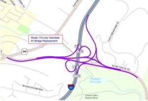 PennDOT to replace bridge on Route 115, add connection from 115/309 to I-81